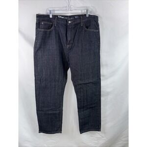 Hilfiger Classic‎ Street Men's Dark Jeans Straight Leg Sits Below Waist